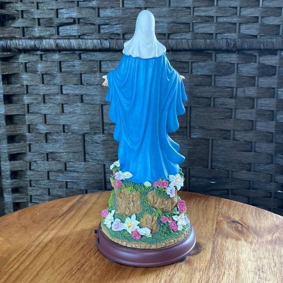 Bradford Exchange Blessed Mother Inspired by Thomas Kinkade Ltd Edition No. 1655 - Picture 5 of 7